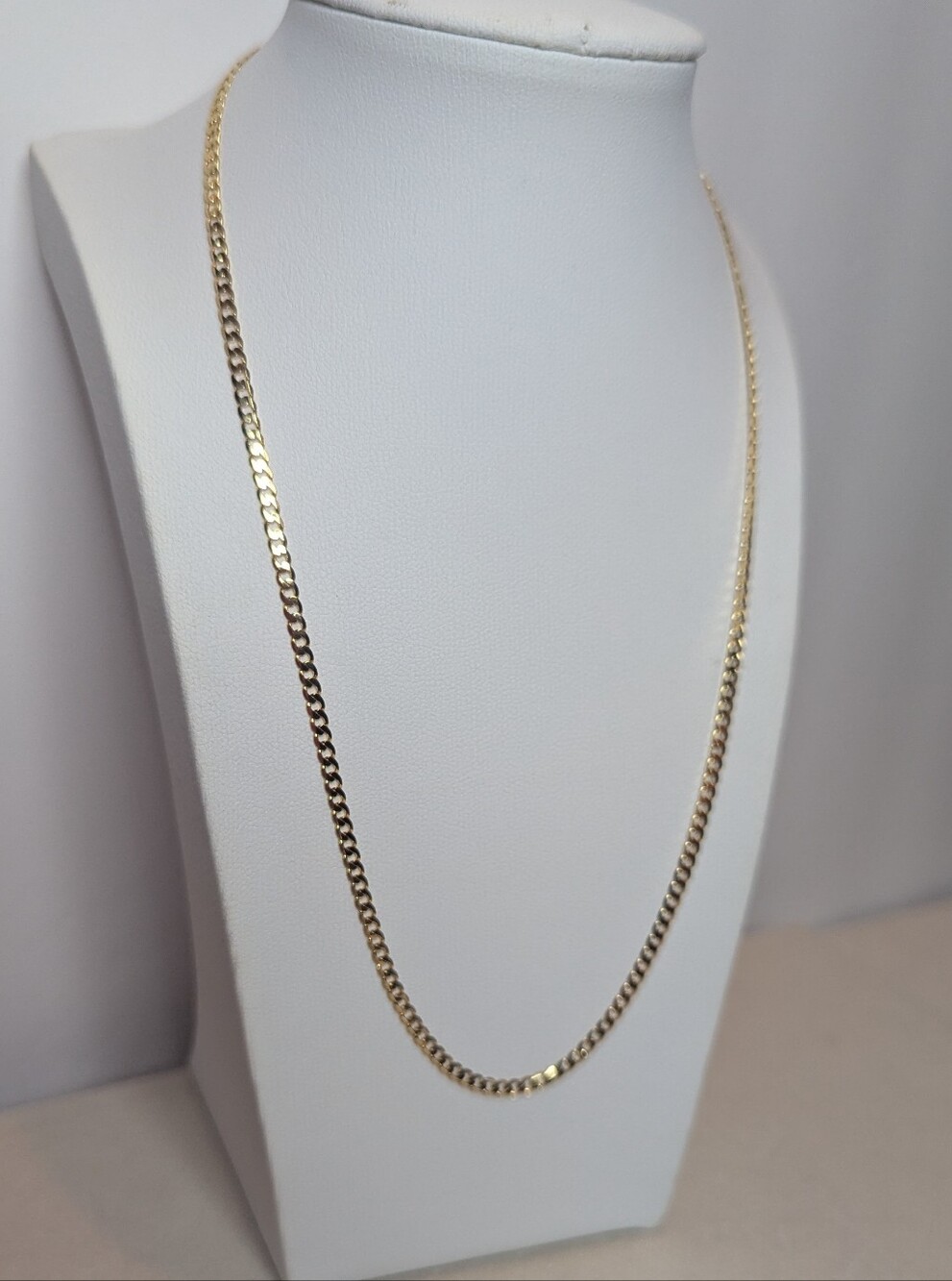 18 Kt Brazilian Gold Filled Cuban Necklace W072126-04